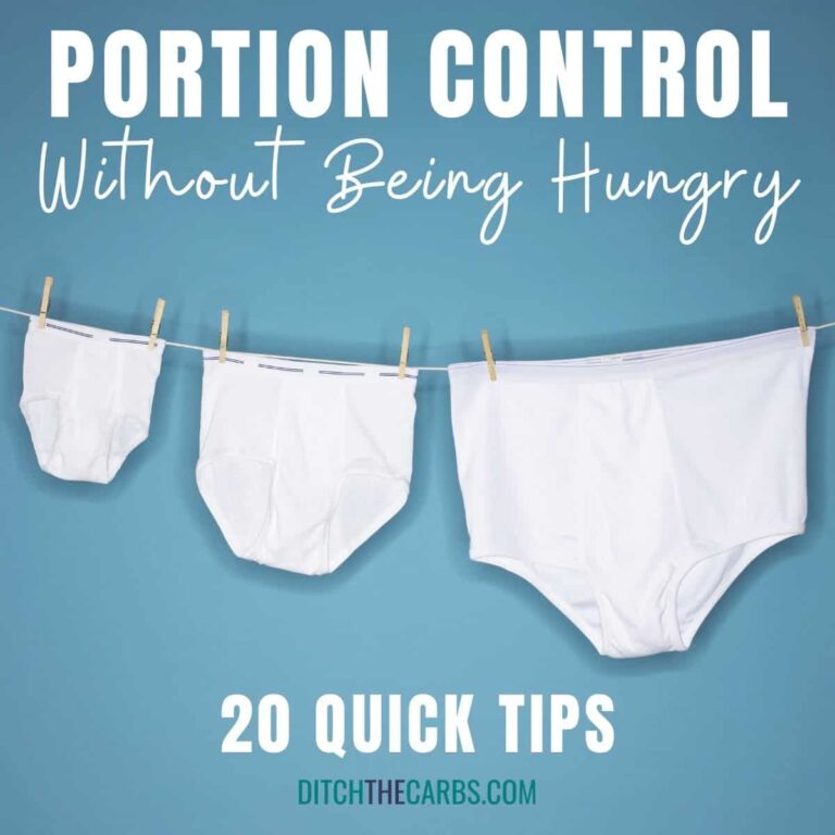 Portion Control For Weight Loss (Without Being Hungry)